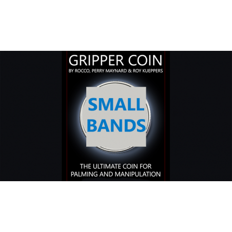 Gripper Coin Bands (Small) by Rocco Silano - Trick wwww.magiedirecte.com