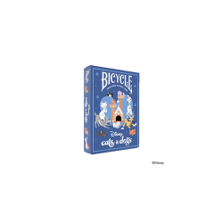 Bicycle Disney Cats and Dogs - US Playing Card wwww.magiedirecte.com