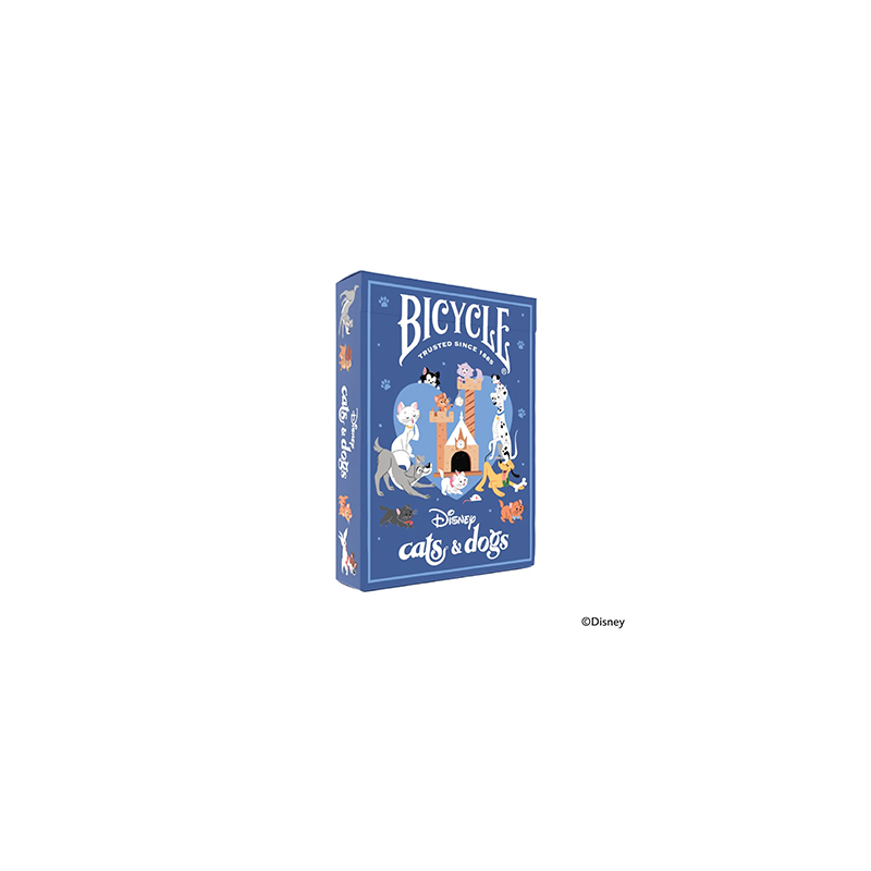 Bicycle Disney Cats and Dogs Playing Cards by US Playing Card wwww.magiedirecte.com