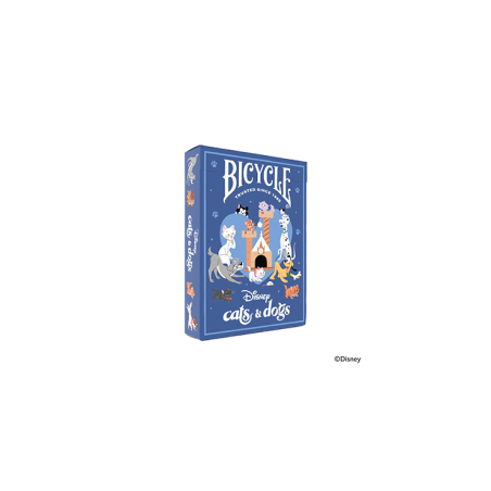 Bicycle Disney Cats and Dogs Playing Cards by US Playing Card wwww.magiedirecte.com