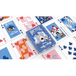 Bicycle Disney Cats and Dogs - US Playing Card wwww.magiedirecte.com