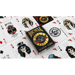 Bicycle Guns N' Roses by US Playing Card wwww.magiedirecte.com
