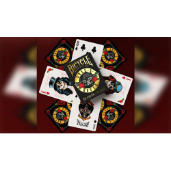 Bicycle Guns N' Roses - US Playing Card wwww.magiedirecte.com