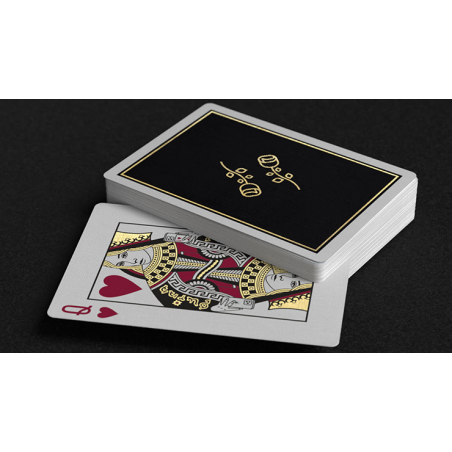 Gold Foil Black Roses Casino wwww.magiedirecte.com