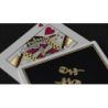 Gold Foil Black Roses Casino Playing Cards wwww.magiedirecte.com