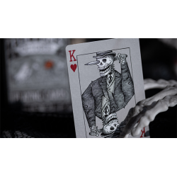 FULTONS OCTOBER TOMBSTONE GREY PLAYING CARDS wwww.magiedirecte.com