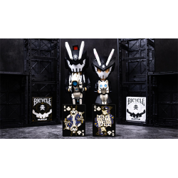 Bicycle Quiccs Ghost White Playing Cards wwww.magiedirecte.com