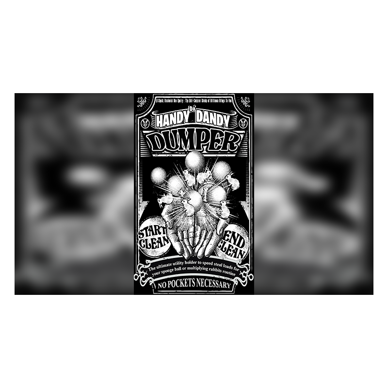 HANDY DANDY DUMPER (Sponge Delivery Device) wwww.magiedirecte.com