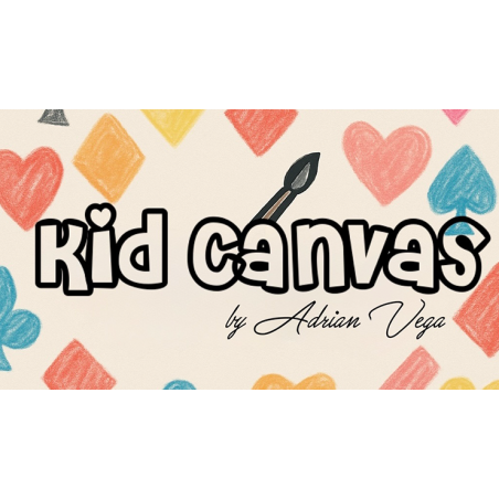 Kid Canvas by Adrian Vega wwww.magiedirecte.com