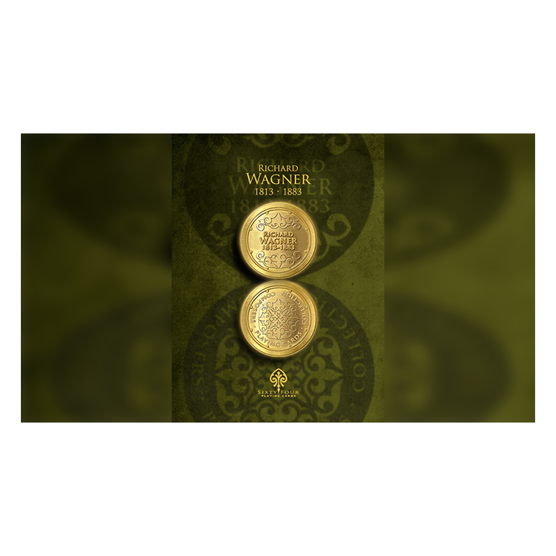 Richard Wagner (Composers) Playing Cards wwww.magiedirecte.com