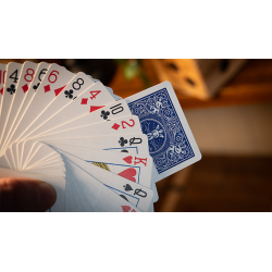 SURE SPLIT Invisible Deck Bicycle (Blue) by Murphy's Magic wwww.magiedirecte.com