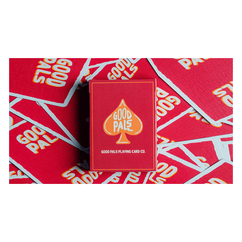 Good Pals Red Logo Playing Cards wwww.magiedirecte.com