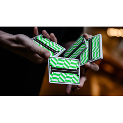 Tempo Green Playing Cards wwww.magiedirecte.com