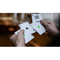 Tempo Green Playing Cards wwww.magiedirecte.com