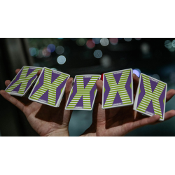 Tempo-Lab Purple Playing Cards wwww.magiedirecte.com