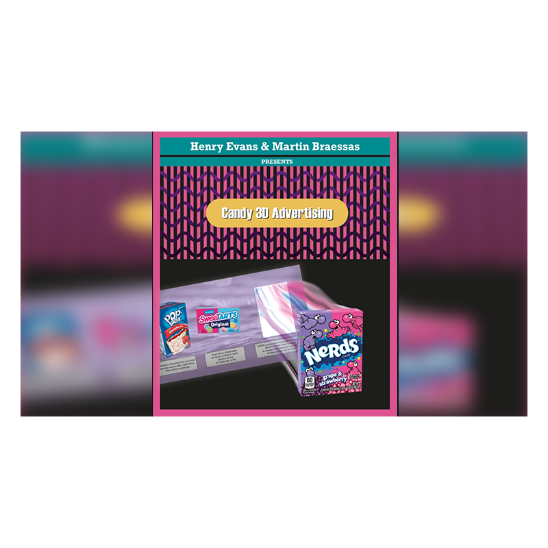 3D Candy Advertisement (Gimmicks and Online Instructions) by Henry Evans and Mysteries - Trick wwww.magiedirecte.com