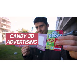 3D Candy Advertisement (Gimmicks and Online Instructions) by Henry Evans and Mysteries - Trick wwww.magiedirecte.com