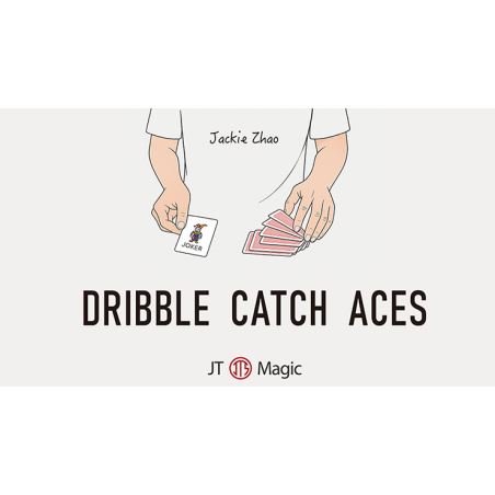 Dribble Catch Aces by Jackie Zhao and JT Magic (Red) wwww.magiedirecte.com