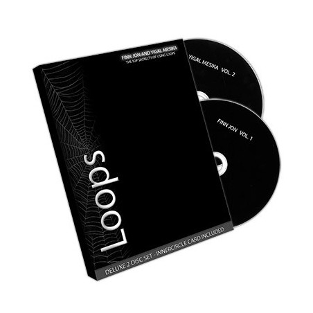 Loops Vol. 1 & Vol. 2 (Deluxe 2 DVD Set) by Yigal Mesika & Finn Jon - DVD wwww.magiedirecte.com