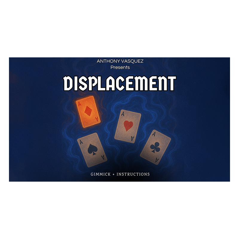 Displacement (Blue) by Anthony Vasquez wwww.magiedirecte.com