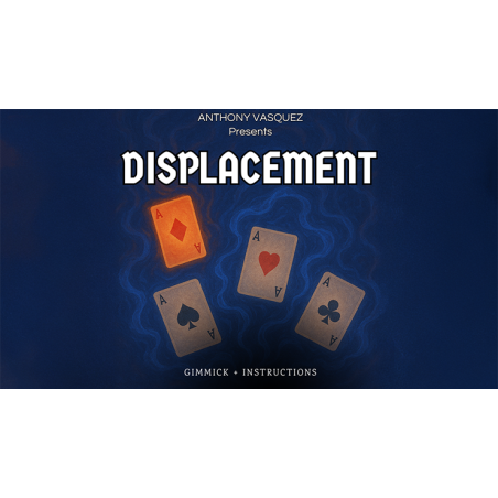 Displacement (Red) by Anthony Vasquez wwww.magiedirecte.com