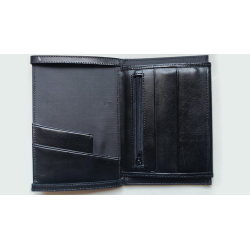 Mini Bombshell Wallet (Black Smooth) by CAHYO wwww.magiedirecte.com