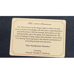 The 1902 Sessions Deck - The Magic Apple wwww.magiedirecte.com