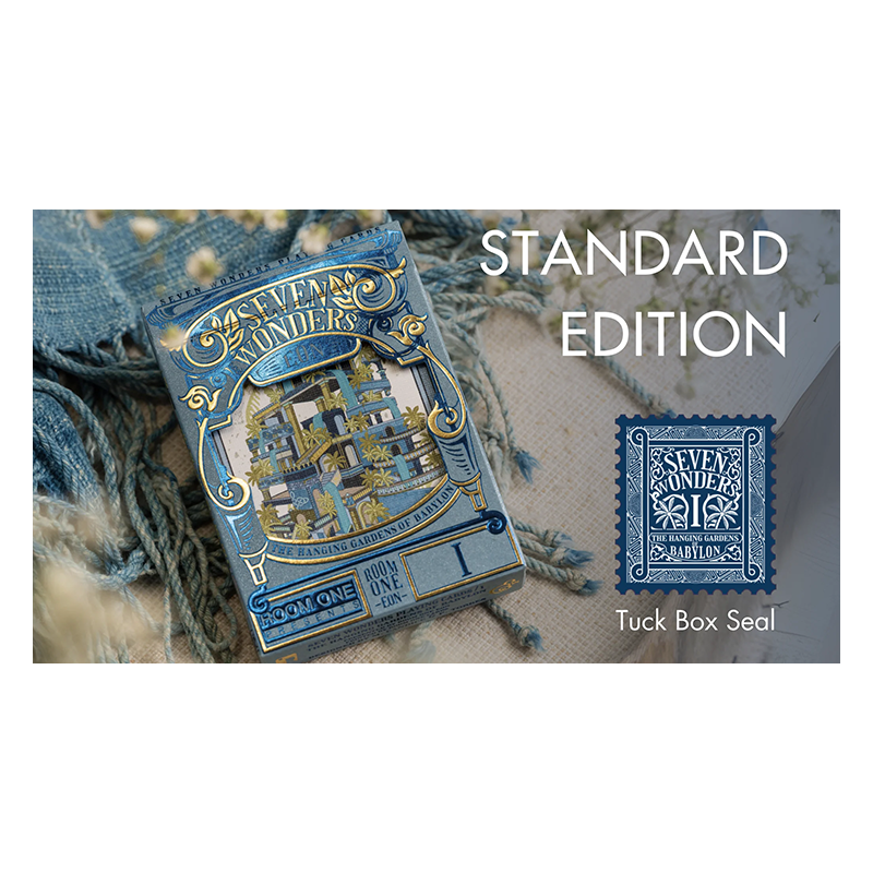 The Hanging Gardens of Babylon (Standard) Playing Cards by Room One EON wwww.magiedirecte.com