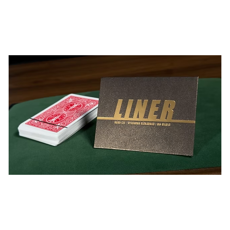 LINER by Bond Lee, Alexander Stefanus & MS Magic (Red) wwww.magiedirecte.com