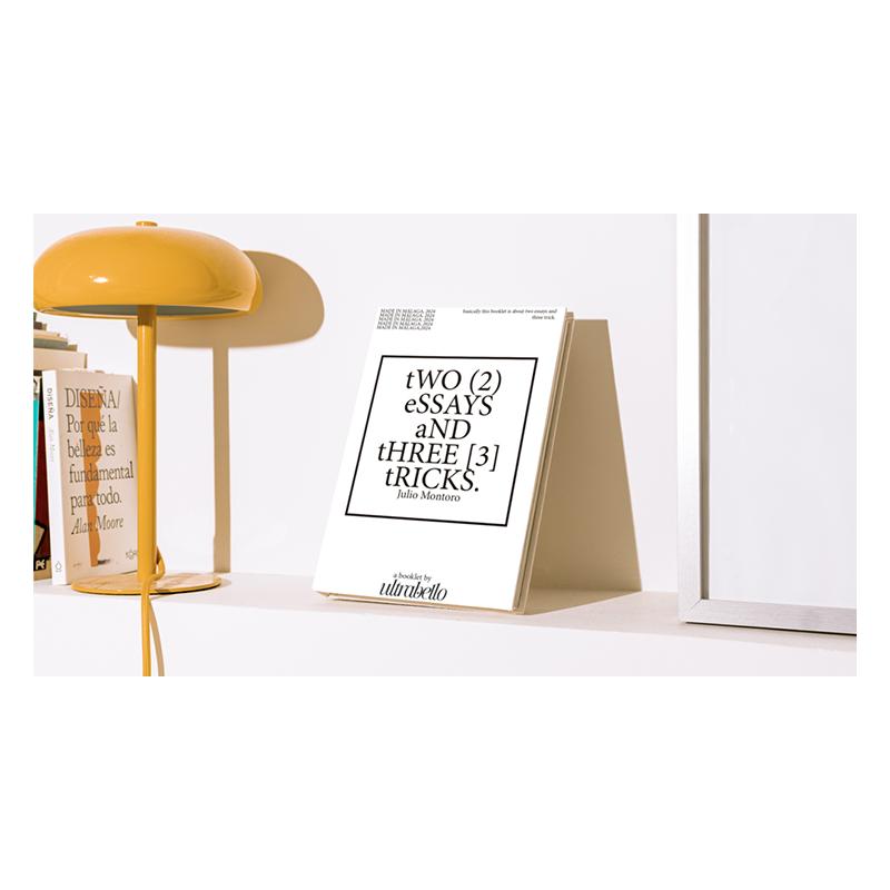 tWO (2) eSSAYS aND tHREE [3] tRICKS. by Julio Montoro (English) wwww.magiedirecte.com