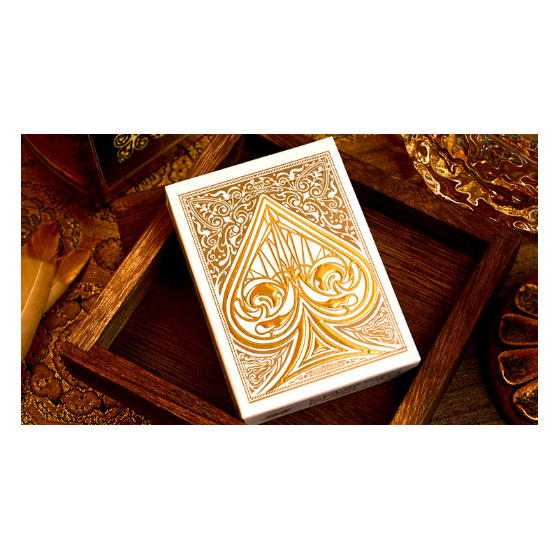 Sanctuary (Gold) Playing Cards wwww.magiedirecte.com