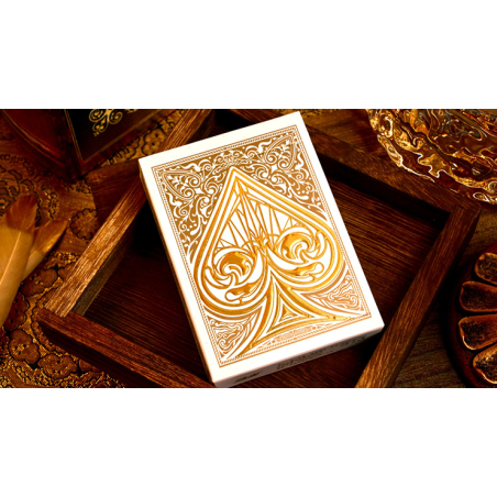 Sanctuary (Gold) Playing Cards wwww.magiedirecte.com