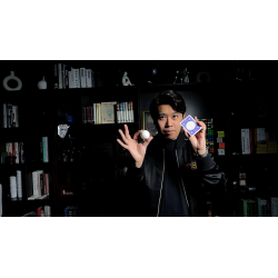 Ball on Card (Blue) by Bond Lee & MS Magic wwww.magiedirecte.com