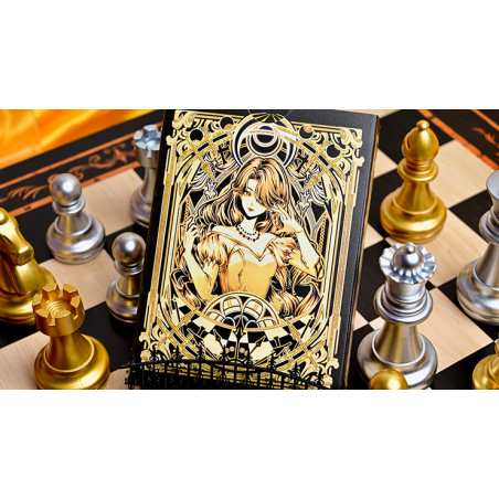CHESS Black Playing Cards by Hidden Light wwww.magiedirecte.com