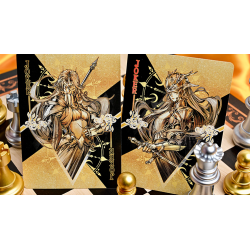 CHESS Black Playing Cards by Hidden Light wwww.magiedirecte.com