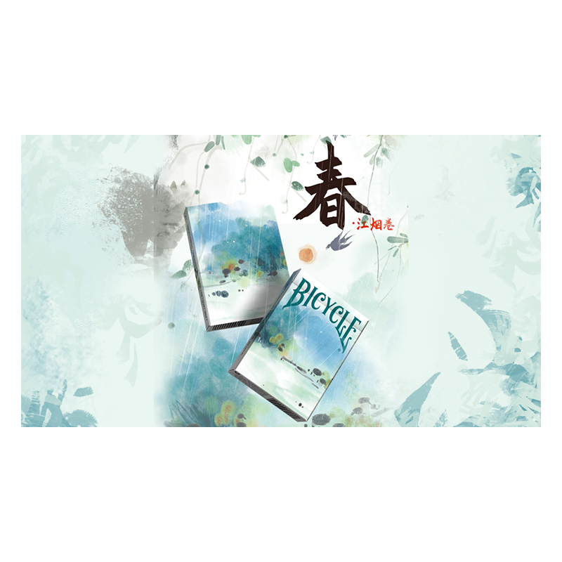 Bicycle Seasons (Spring Edition) Playing Cards wwww.magiedirecte.com