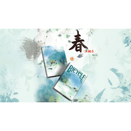 Bicycle Seasons (Spring Edition) Playing Cards wwww.magiedirecte.com