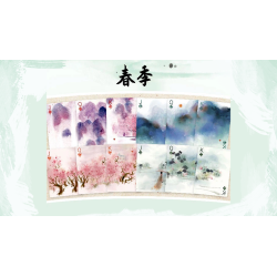 Bicycle Seasons (Spring Edition) Playing Cards wwww.magiedirecte.com