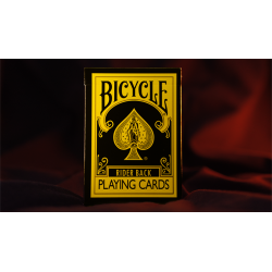 Bicycle Reverse (Yellow) Playing Cards wwww.magiedirecte.com
