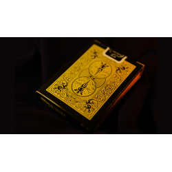 Bicycle Reverse (Yellow) Playing Cards wwww.magiedirecte.com