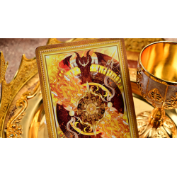 King Arthur V2 (Golden Dawn) Playing Cards by KING STAR wwww.magiedirecte.com