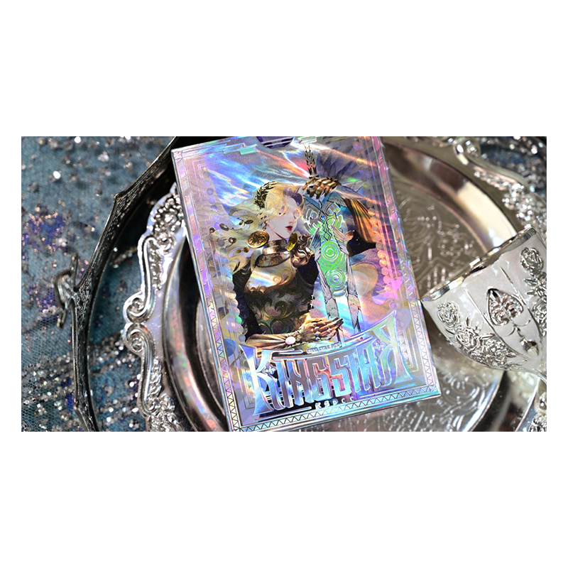 King Arthur V2 (Silver Fairyland) Playing Cards by KING STAR wwww.magiedirecte.com