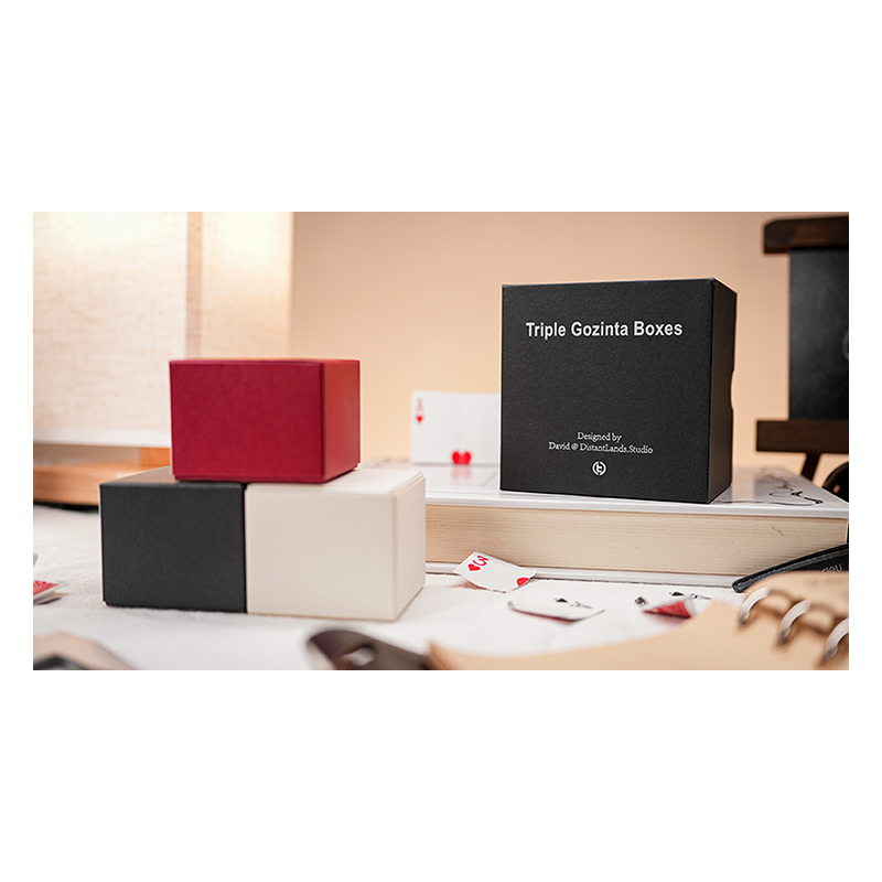 Triple Gozinta Boxes by Ivo David Oliveira & TCC Magic wwww.magiedirecte.com