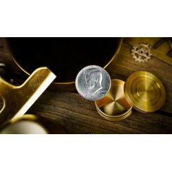 Magnetic Coin Box (Half Dollar) by Artisan Coin & OFM Studio wwww.magiedirecte.com