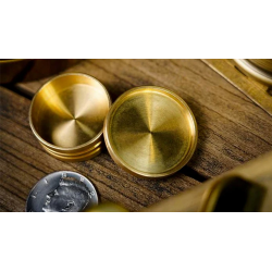 Magnetic Coin Box (Half Dollar) by Artisan Coin & OFM Studio wwww.magiedirecte.com