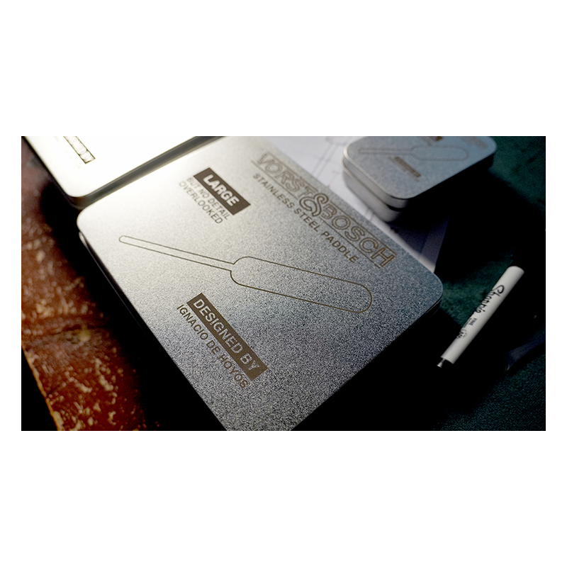 Vorst&Bosch Stainless Steel Paddle (Large Straight) wwww.magiedirecte.com