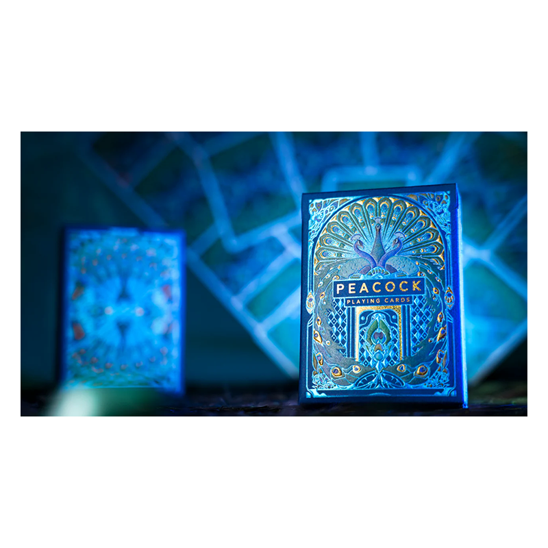 Peacock Playing Cards by TCC Fashion wwww.magiedirecte.com