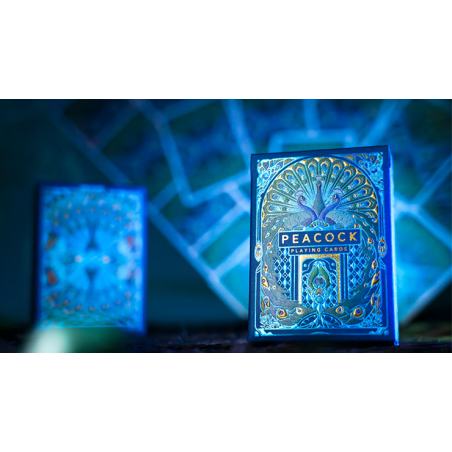 Peacock Playing Cards by TCC Fashion wwww.magiedirecte.com