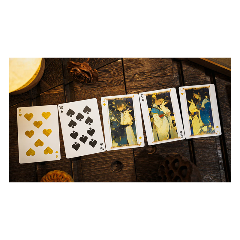 Round Moon Playing Cards by TCC Fashion wwww.magiedirecte.com