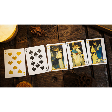 Round Moon Playing Cards by TCC Fashion wwww.magiedirecte.com